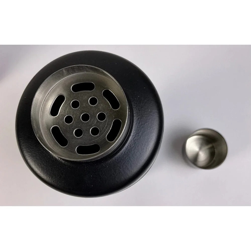 Target Cocktail Shaker 600 ML Black Matte Finish Martini‎ Party